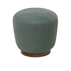 Pouf ovale blu Spot