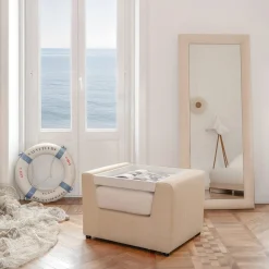 Pouf Paolino Raffia della Collezione Riviera