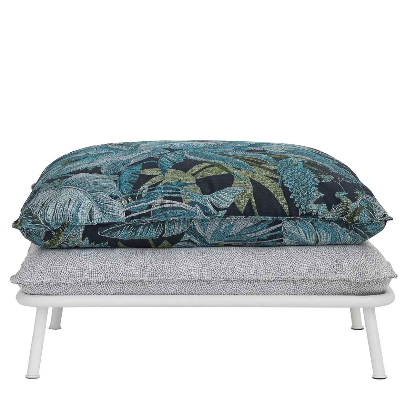 Pouf per esterni Lipari Labuan Ocean e Lubuck Ivory