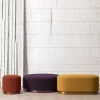Pouf Punto Medio giallo