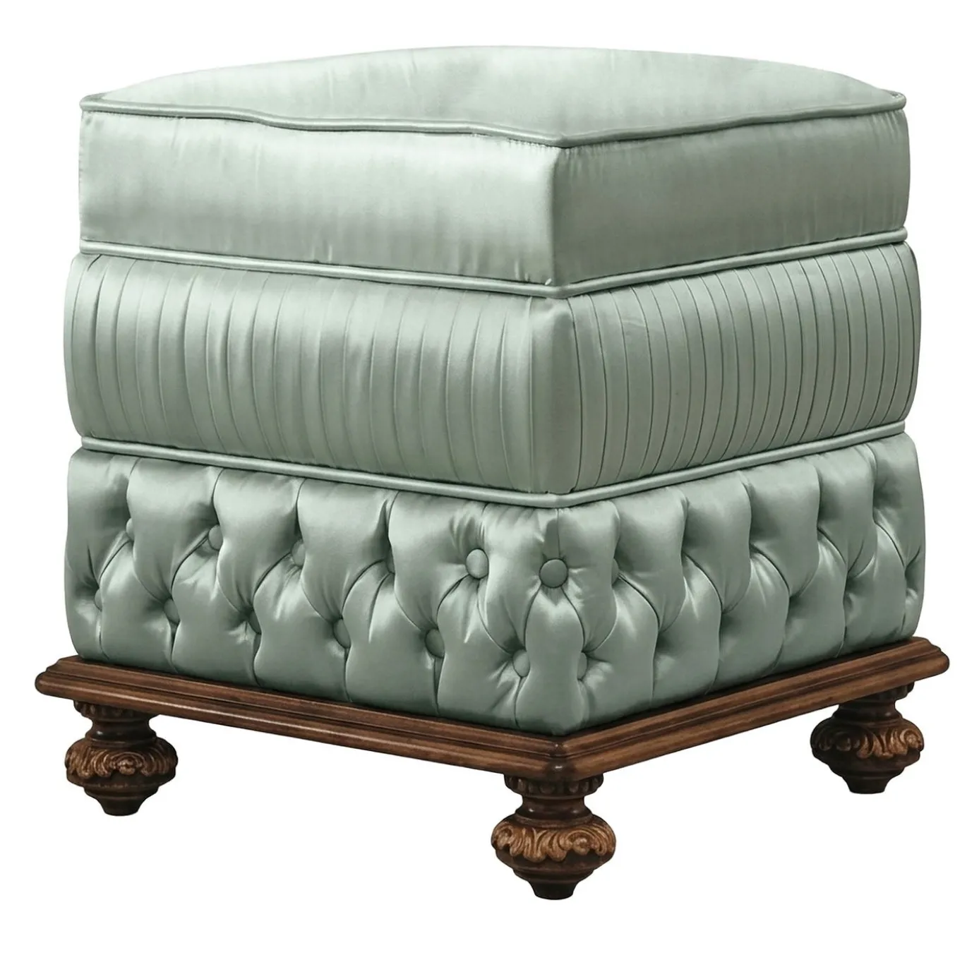 Pouf Quadrato Nabucco Acquamarina