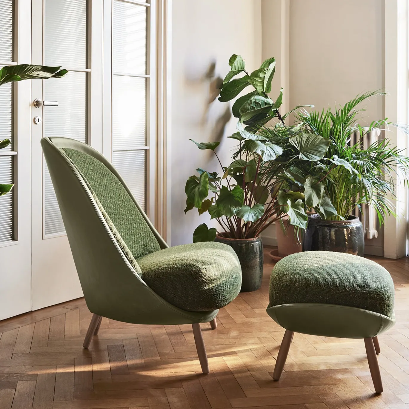 Pouf Ramo Calatea Verde