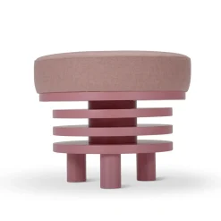 Pouf Roche rosa di Daria Zinovatnaya
