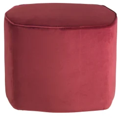 Pouf Romance Ed/20 042 Rosso Di Studio Mamo