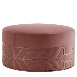 Pouf rosa Belte di Elena Salmistraro