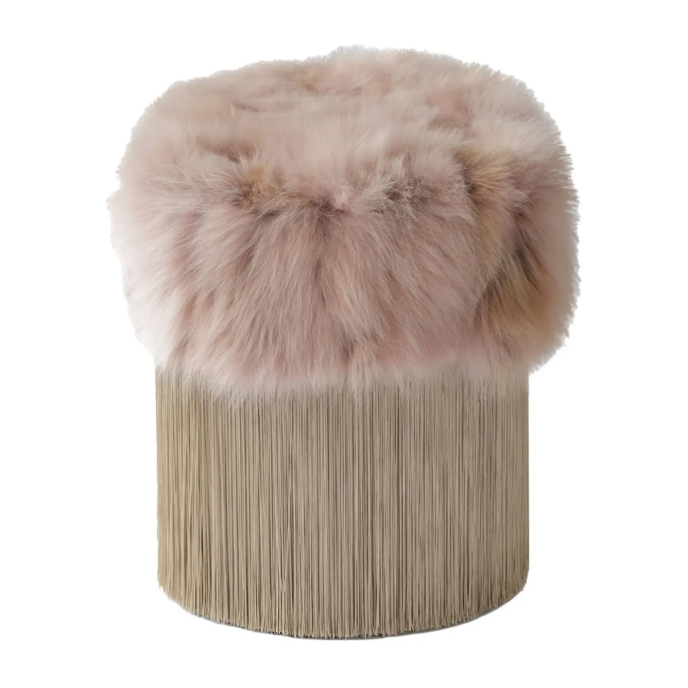 Pouf rosa cipria di Lorenza Bozzoli