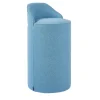 Pouf Sella Alto Azzurro