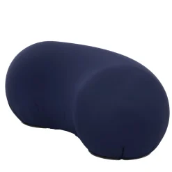 Pouf Tato Bean in tessuto tecnico blu