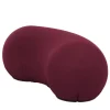 Pouf Tato Bean in tessuto tecnico bordeaux