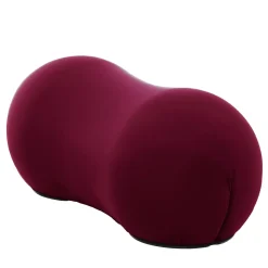 Pouf Tato Bonbon in tessuto tecnico bordeaux