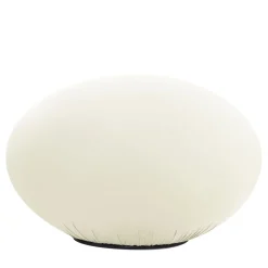 Pouf Tato in tessuto tecnico bianco