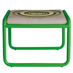 Pouf verde Locus Solus di Gae Aulenti