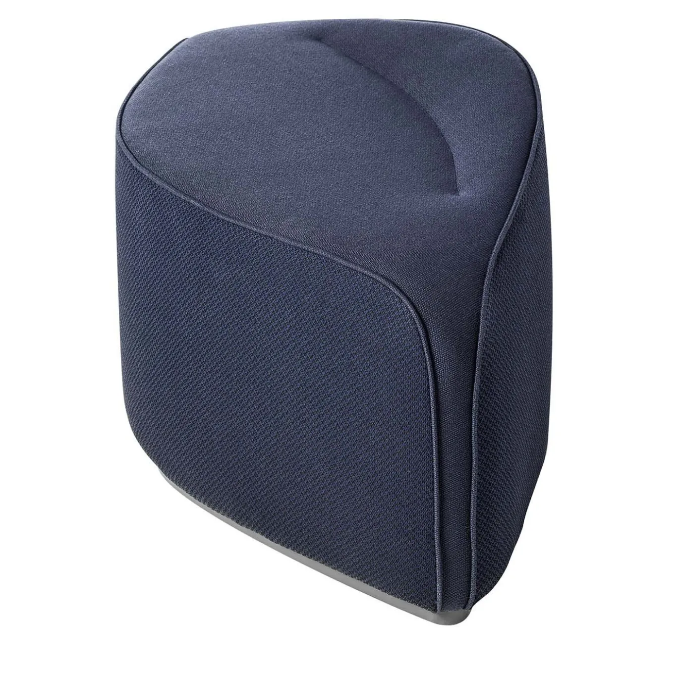 Pouf Waves Diamond grigio scuro con schienale