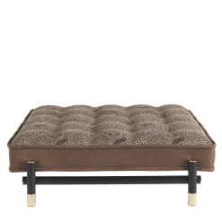 Pouf Woodstock marrone