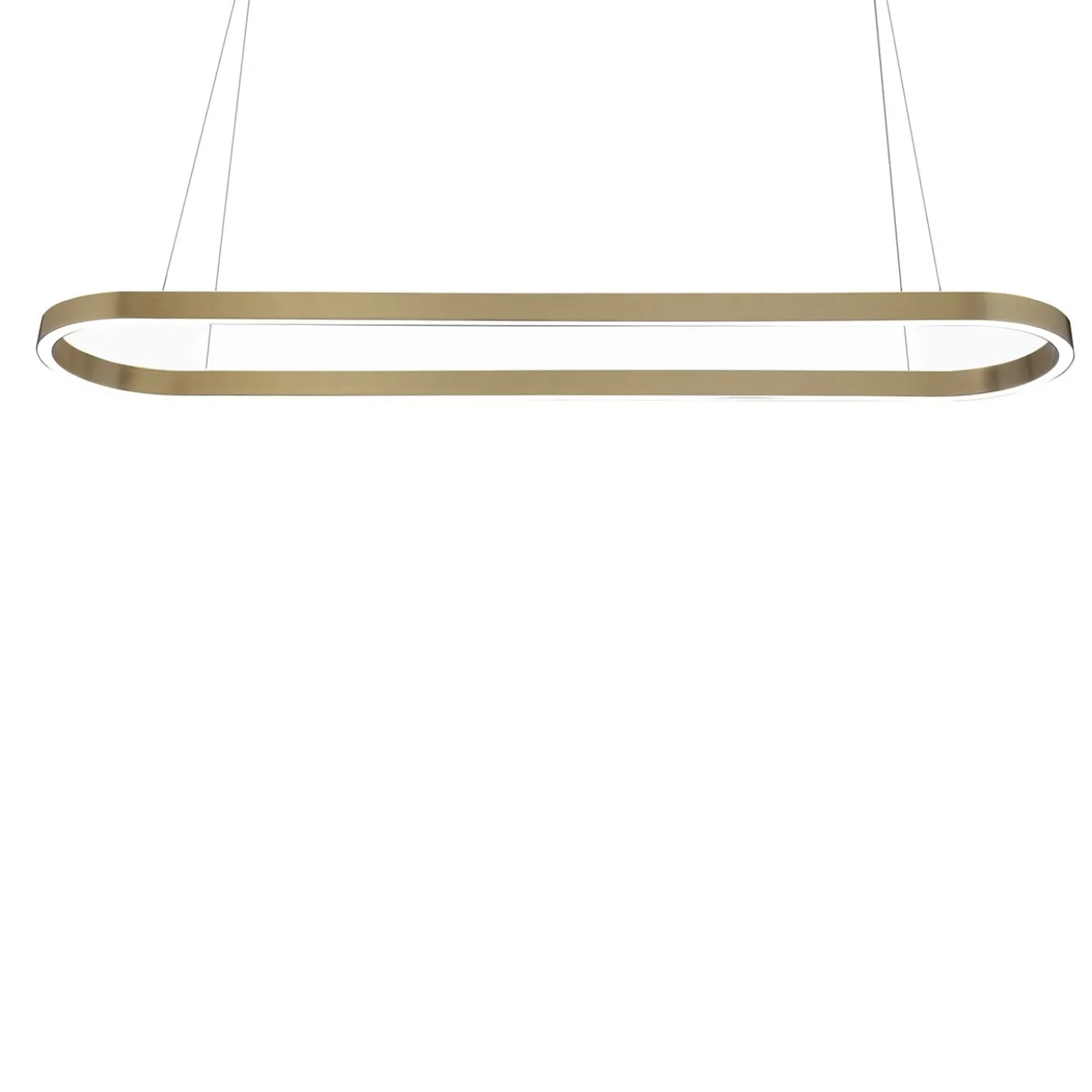 Profilo Progetto 3 LEV Lampadario in oro satinato