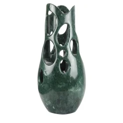 PV04 Vaso di marmo verde imperiale