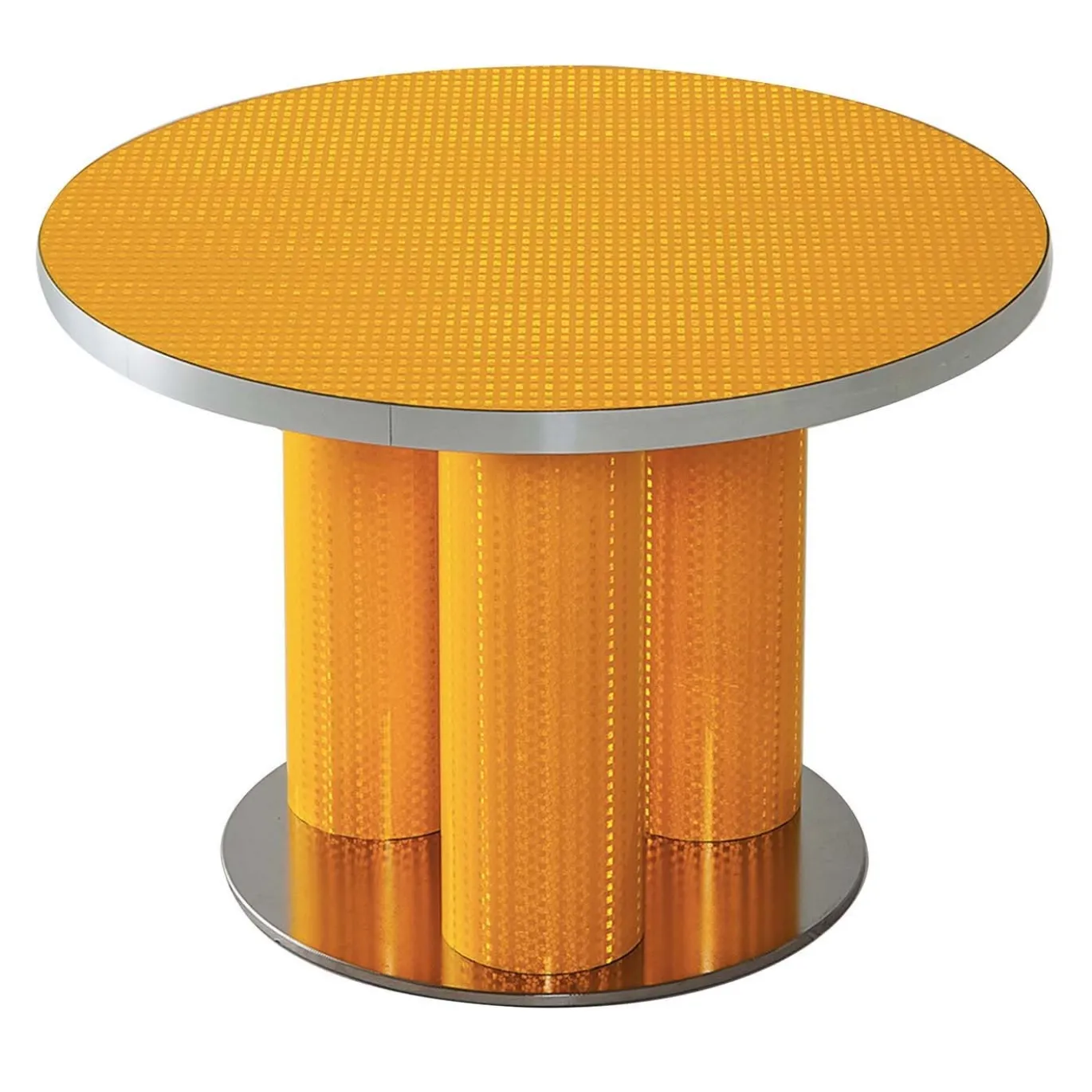 Reflective Collection - Tavolino rotondo arancione