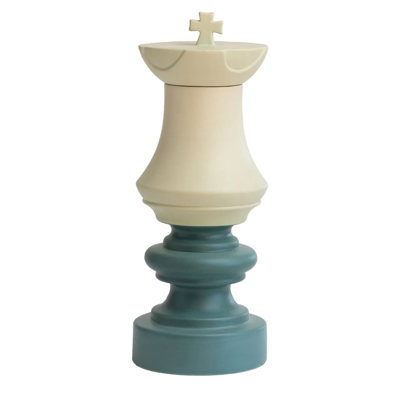 Re Statuetta degli scacchi verde