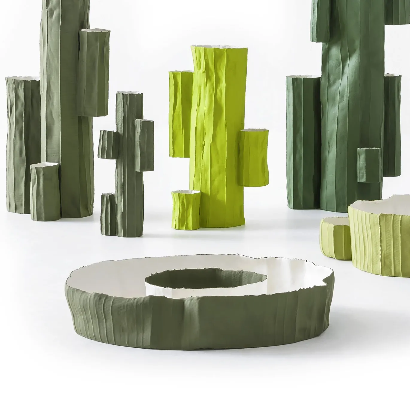 Ring Bowl CORTECCIA B1/Grigio verde