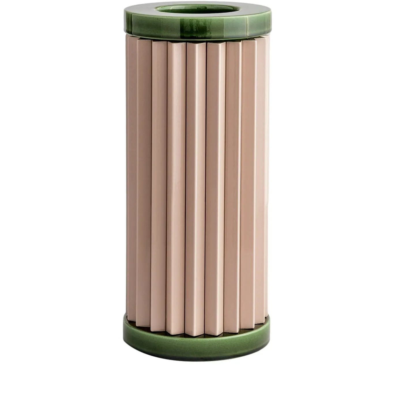 Rombini A Vaso Verde e Rosa di Ronan e Erwan Bouroullec