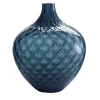 Samarcanda Vaso decorativo medio Balloton Air-Force Blue