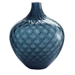 Samarcanda Vaso decorativo medio Balloton Air-Force Blue