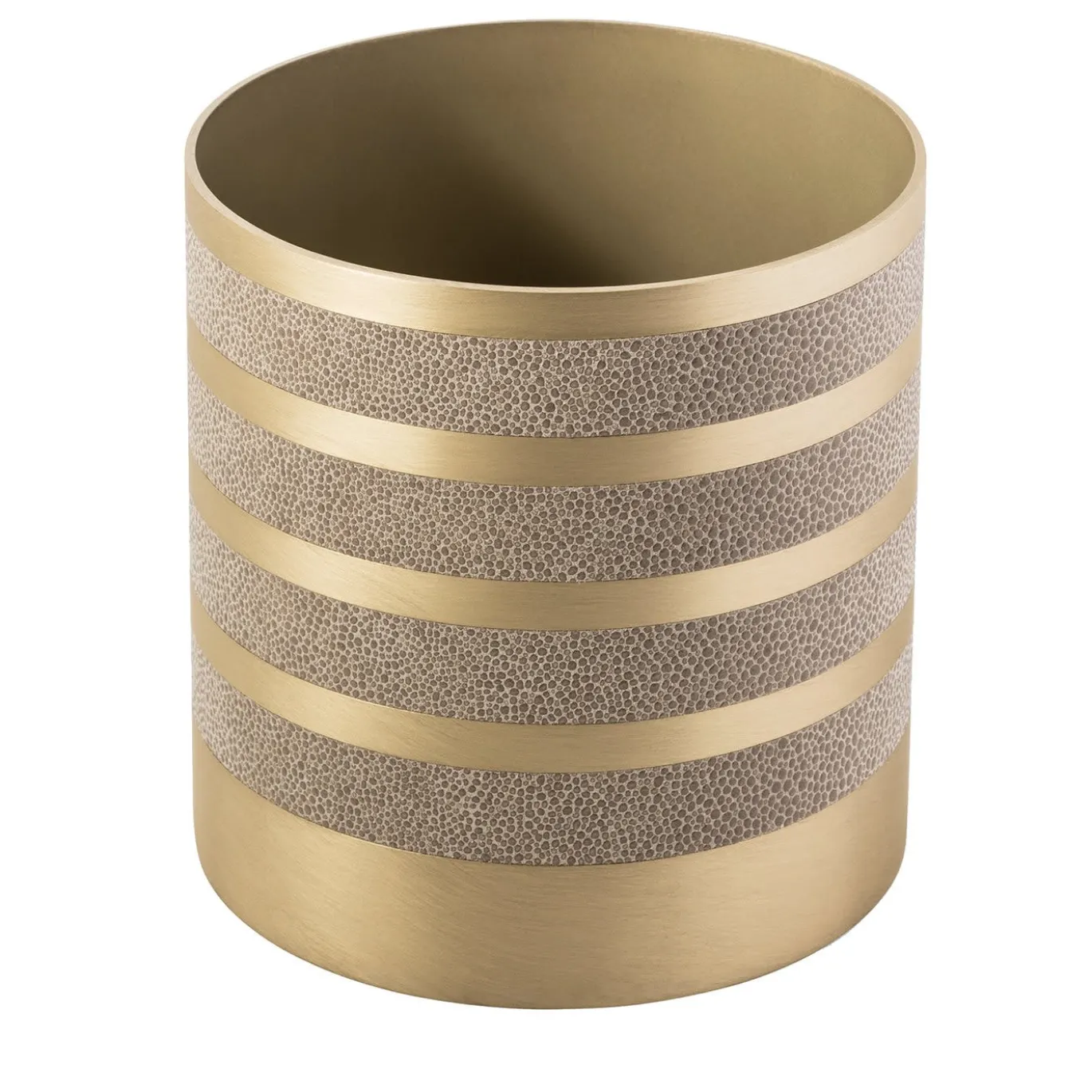 Saturno Vaso basso marrone