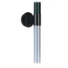 Sbàrlusc Applique in Vetro Blu Teal e Ottone Gunmetal di Isacco Brioschi