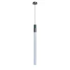 Sbàrlusc Lampada a Sospensione in Vetro Blu Teal e Ottone Gunmetal di Isacco Brioschi