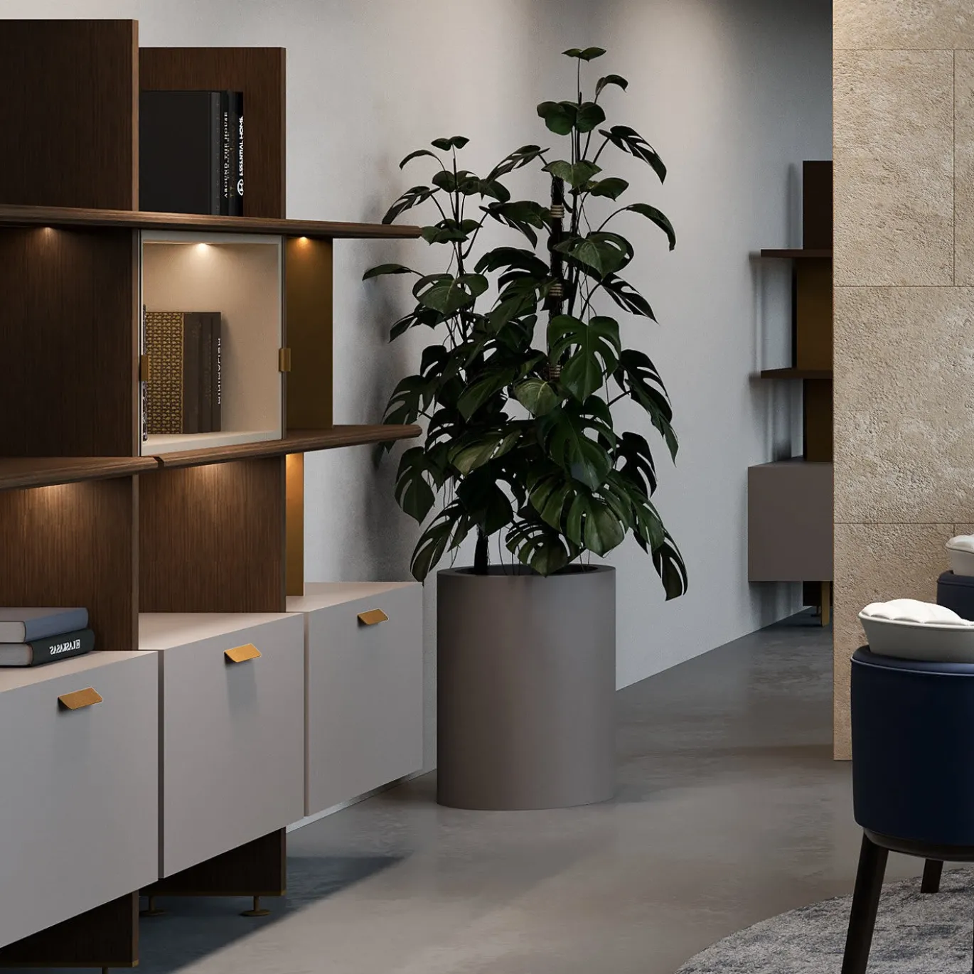 Scaffale a muro Duo Small