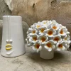 Scatola Decorativa La Pomelia in Ceramica Bianca
