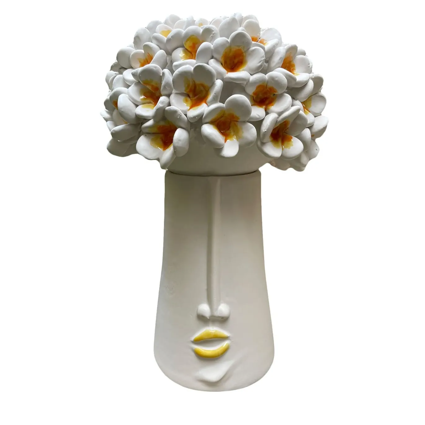 Scatola Decorativa La Pomelia in Ceramica Bianca