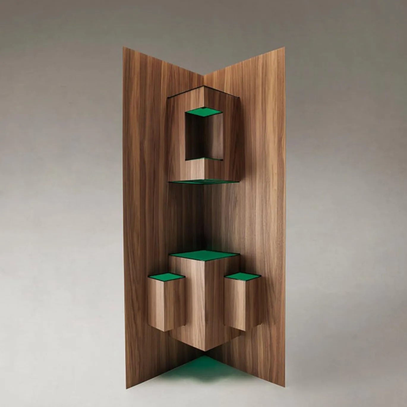 Schermo verde Kirigami