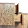 Scolpizio Credenza Asimmetrica in Rovere e Larice