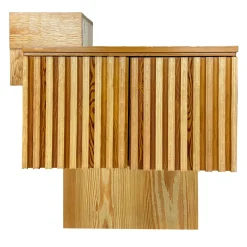 Scolpizio Sideboard Asimmetrico in Larice
