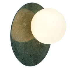 Sconce Emma AP verde Guatemala di Contardi Studio