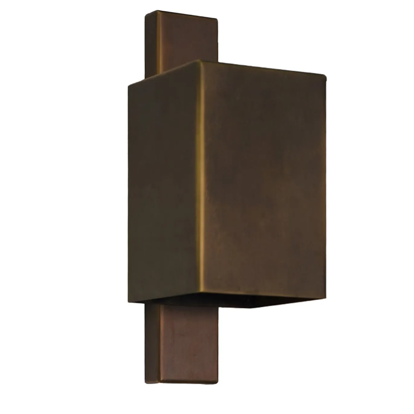Sconce Liù II in ottone brunito