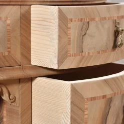 Scrivania a Forma di Fagiolo In Stile Veneziano
