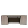 Scrivania Direzionale Shape con Piano in Pelle