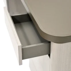 Scrivania Direzionale Shape con Piano in Pelle