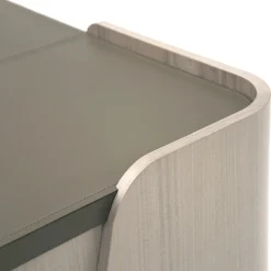 Scrivania Direzionale Shape con Piano in Pelle
