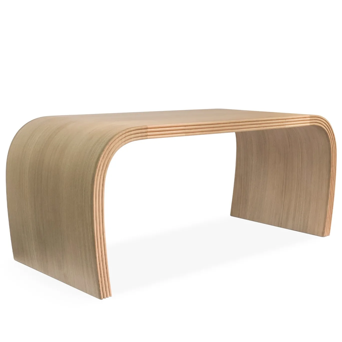Scrivania Minimalista Otto in Rovere