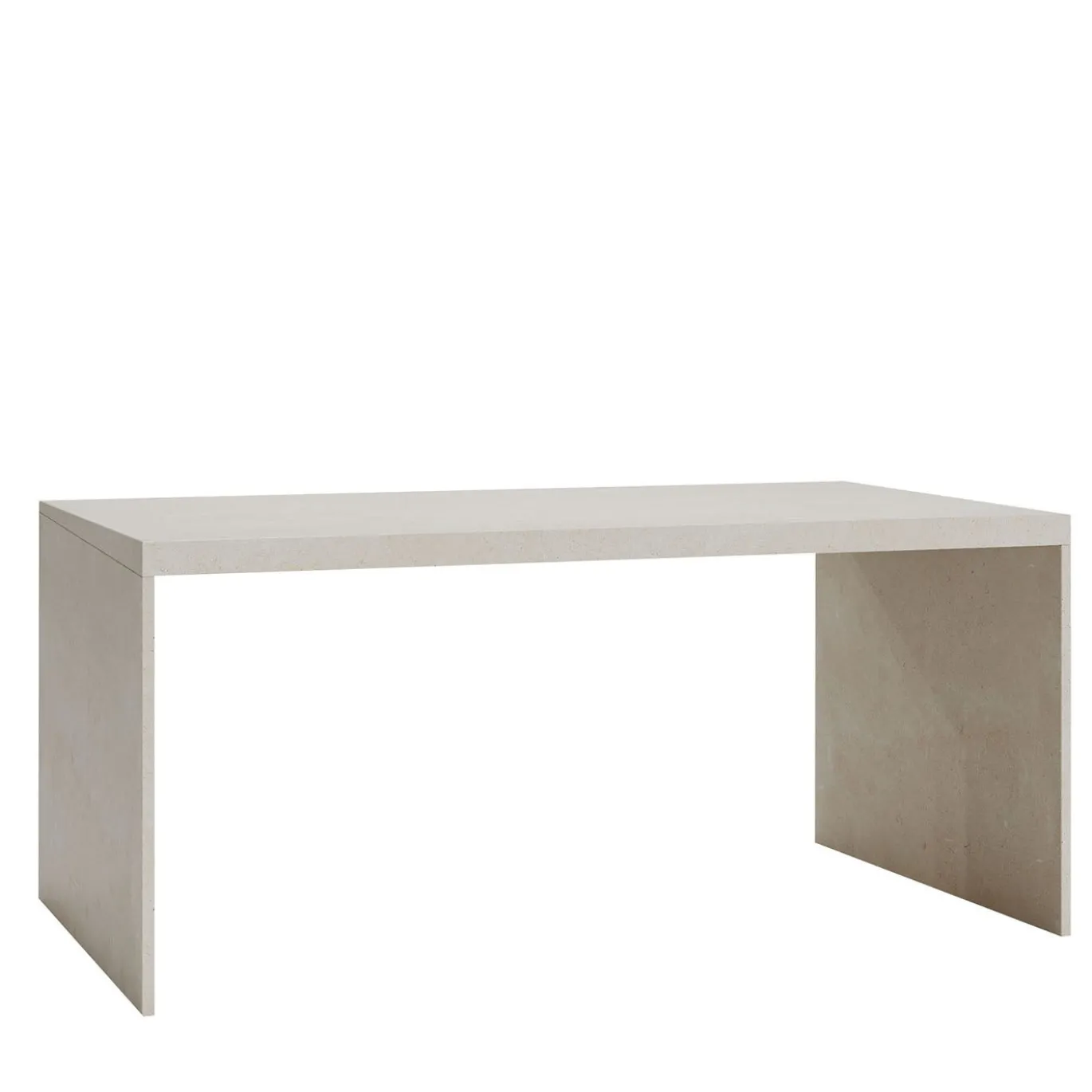 Scrivania rettangolare Prospettive in pietra di Gumdesign