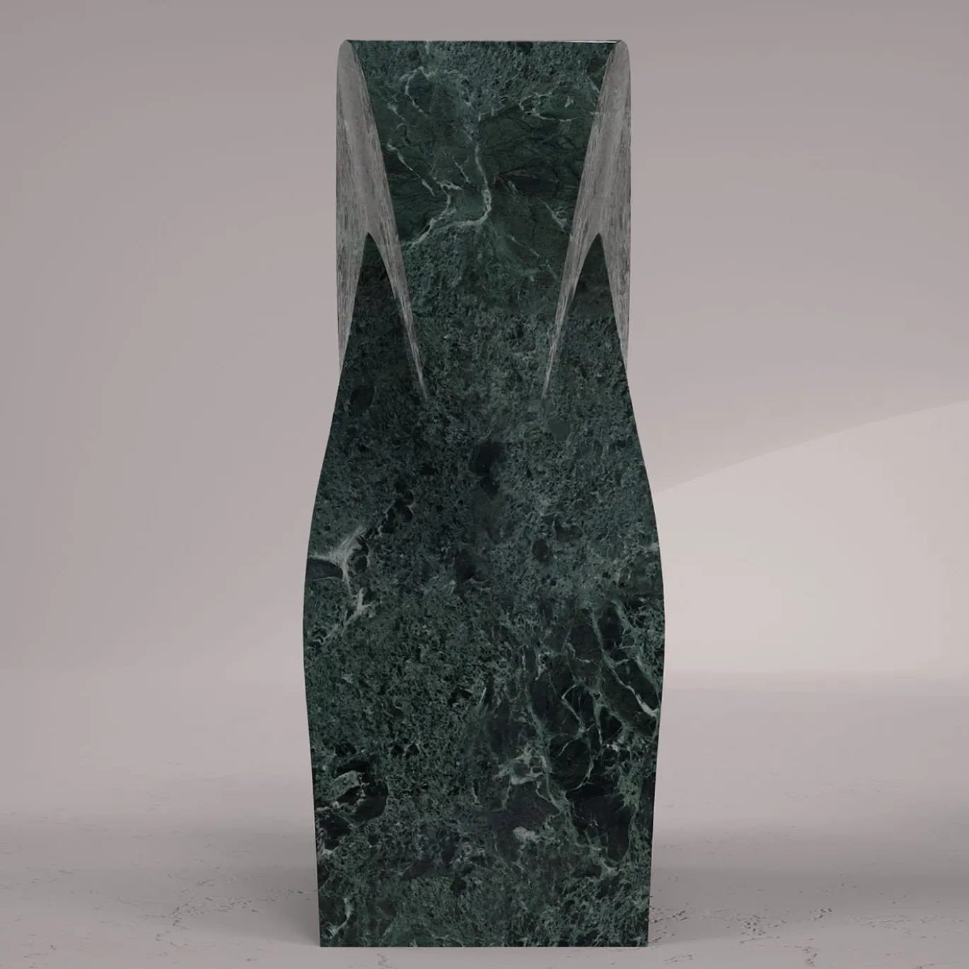 Scultura a forma di testa di cavallo Metis Verde Alpi