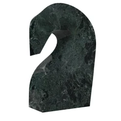 Scultura a forma di testa di cavallo Metis Verde Alpi