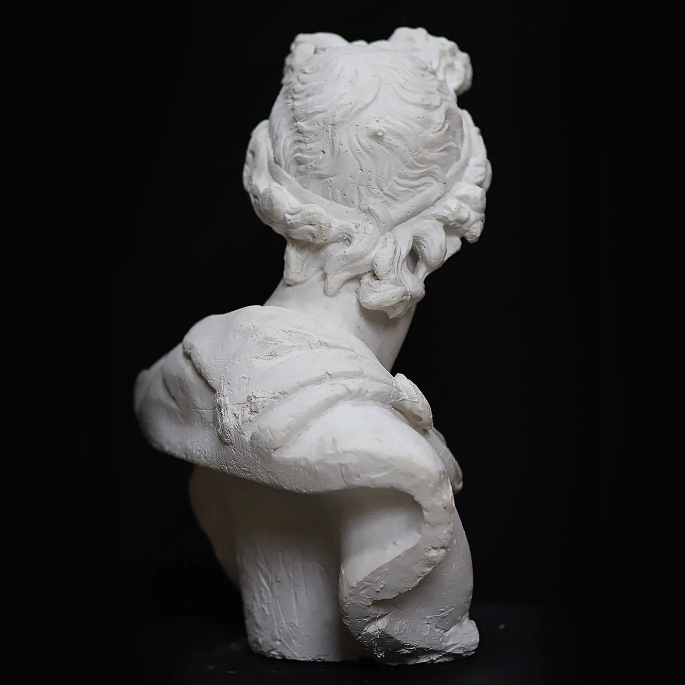 Scultura Apollo del Belvedere in Gesso Bianco