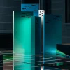 Scultura blu Bosco D'Acqua alta 160 cm