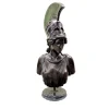 Scultura Busto Atena in bronzo