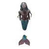 Scultura da parete Sirena policroma