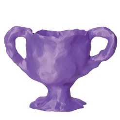 Scultura Decorativa Copy viola stampata in 3D